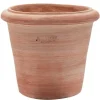 Pot Cilindro Liscio Montelupo en terre cuite Ø30 cm