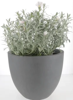 Pot Clayfibre Egg Ø25 cm gris