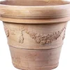 Pot Doppio Bordo Festonato en terre cuite Ø30 cm