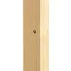 Poteau pointé diamant sapin 70 x 70 x 1200 mm