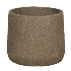 Pot Esben marron Ø22x19 cm