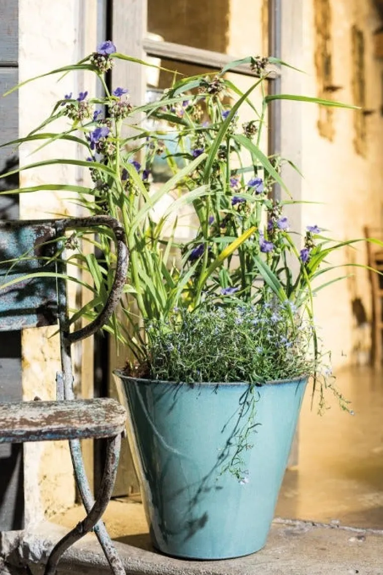 Pot Kinfolk Ø23 cm vert d'eau DEROMA