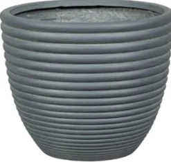 Pot rond Regina Ø37 cm anthracite