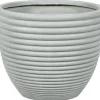 Pot rond Regina Ø44 cm bleu/gris
