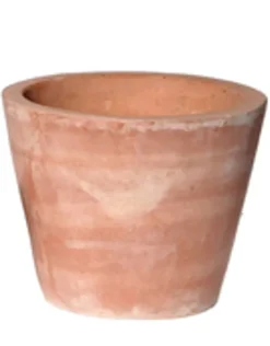 Pot rond Whitewash Planter terre cuite Ø 38 cm