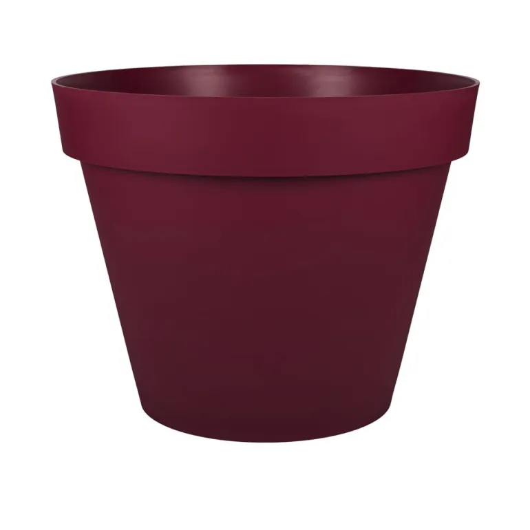 Pot Toscane Ø60cm bourgogne 76L EDA