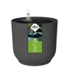 Pot Vibes rond All-in-1 Ø18cm auto-arrosage anthracite