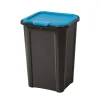 Poubelle de recyclage Cover Line 45L couvercle bleu