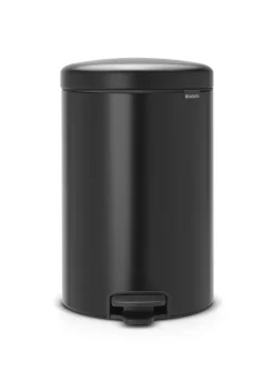 Poubelle à pédale NewIcon 20L noir