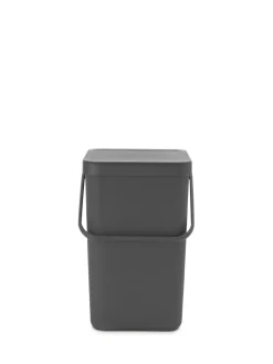 Poubelle Sort&Go 25L gris anthracite