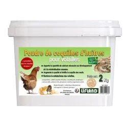 Poudre de coquilles d'huitres 2kg