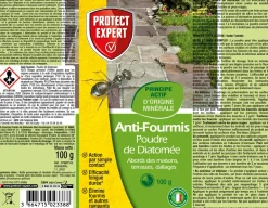 Poudre de diatomée répulsif fourmis 100g PROTECT EXPERT