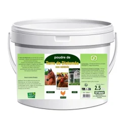 Poudre de terre de diatomée - seau de 2,5 kg