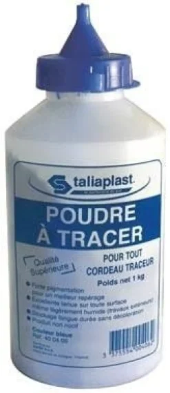 Poudre à tracer - 360g bleue