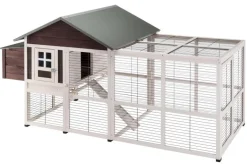 Poulailler Gardena 4 poules 231x121x115 cm FERPLAST