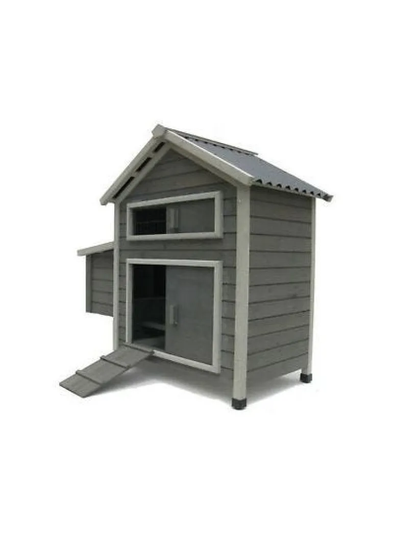 Poulailler Maison des poules 2/3 poules 125x66x113cm