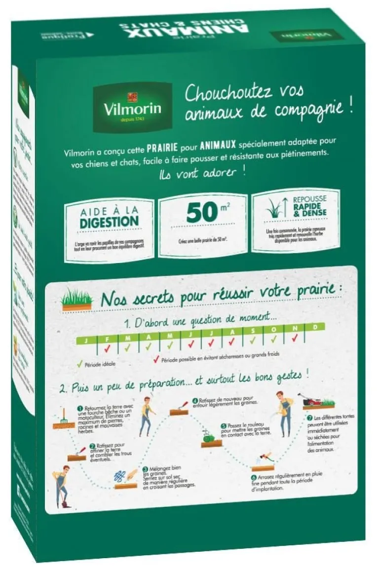 Prairie animaux Chiens & Chats 500 gr