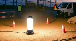 Projecteur LED de chantier 360° pro 120W - 16 300 LM - IP65