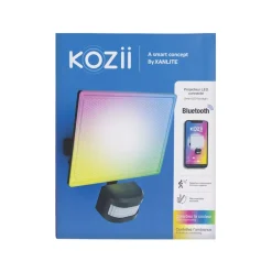 Projecteur LED IP44 connecté Kozii avec détecteur RVB/blanc