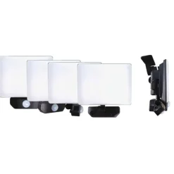 Projecteur LED 80W/6400LM full screen noir avec détecteur
