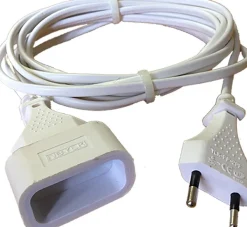 Prolongateur H03 Vvh2-F 2x0,75mm blanc 2m sous têtière