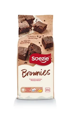 Préparation pratique pour brownies 400g SOEZIE