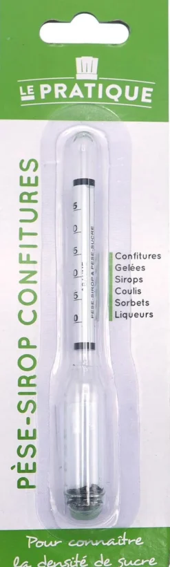 Pèse-sirop et confiture