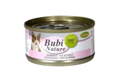 Pâtée pour chat Bubi Nature aux filets de poulet 70g