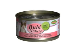 Pâtée pour chat Bubi Nature poulet/poisson blanc 70g