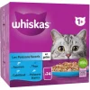 Pâtée pour chat Les Poissons Favoris en gelée 24x85g WHISKAS