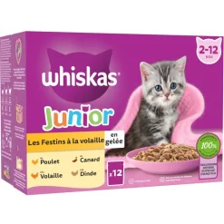 Pâtée pour chaton Les Festins à la volaille 12x85g