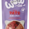 Pâté pour chat Wow Adult boeuf/dinde 125g