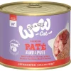 Pâté pour chat Wow Adult booeuf/dinde 200g