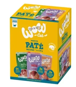 Pâté pour chat Wow Adult multipack 6x125g