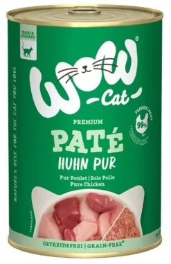 Pâté pour chat Wow Adult poulet 400g
