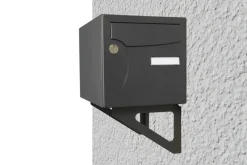 Équerre de fixation murale (x2) gris anthracite