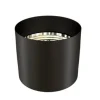 Raccord anti-bistre noir mat Ø153mm