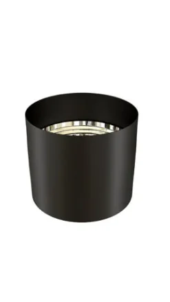 Raccord anti-bistre noir mat Ø180mm