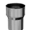 Raccord poêle-tubage inox 153m x 150/156 R