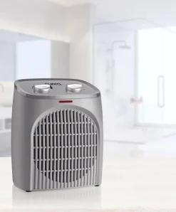 Radiateur électrique soufflant mobile 2000W blanc