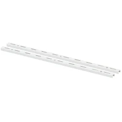 Rail mural simple F50 50cm Blanc
