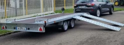 Rail de chargement latéral 380x3x1 cm en acier