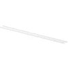 Rail mural double F50 150cm Blanc