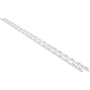 Rail mural simple F50 100cm Blanc