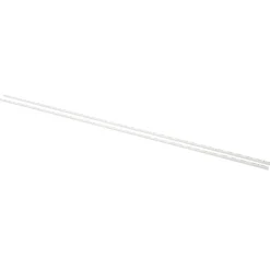 Rail mural simple F50 200cm Blanc