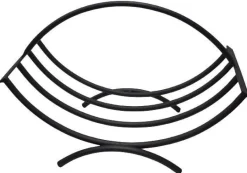 Range bûches Usmer 740x500x400 mm finition gris givré
