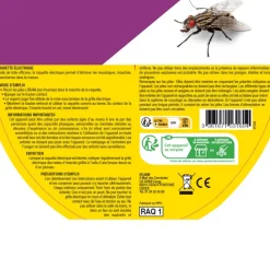 Raquette électrique contre mouches et moustiques