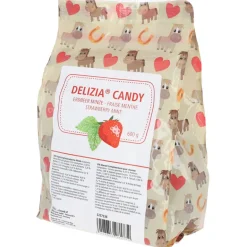 Récompense Delizia Candy pour chevaux arôme fraise/menthe