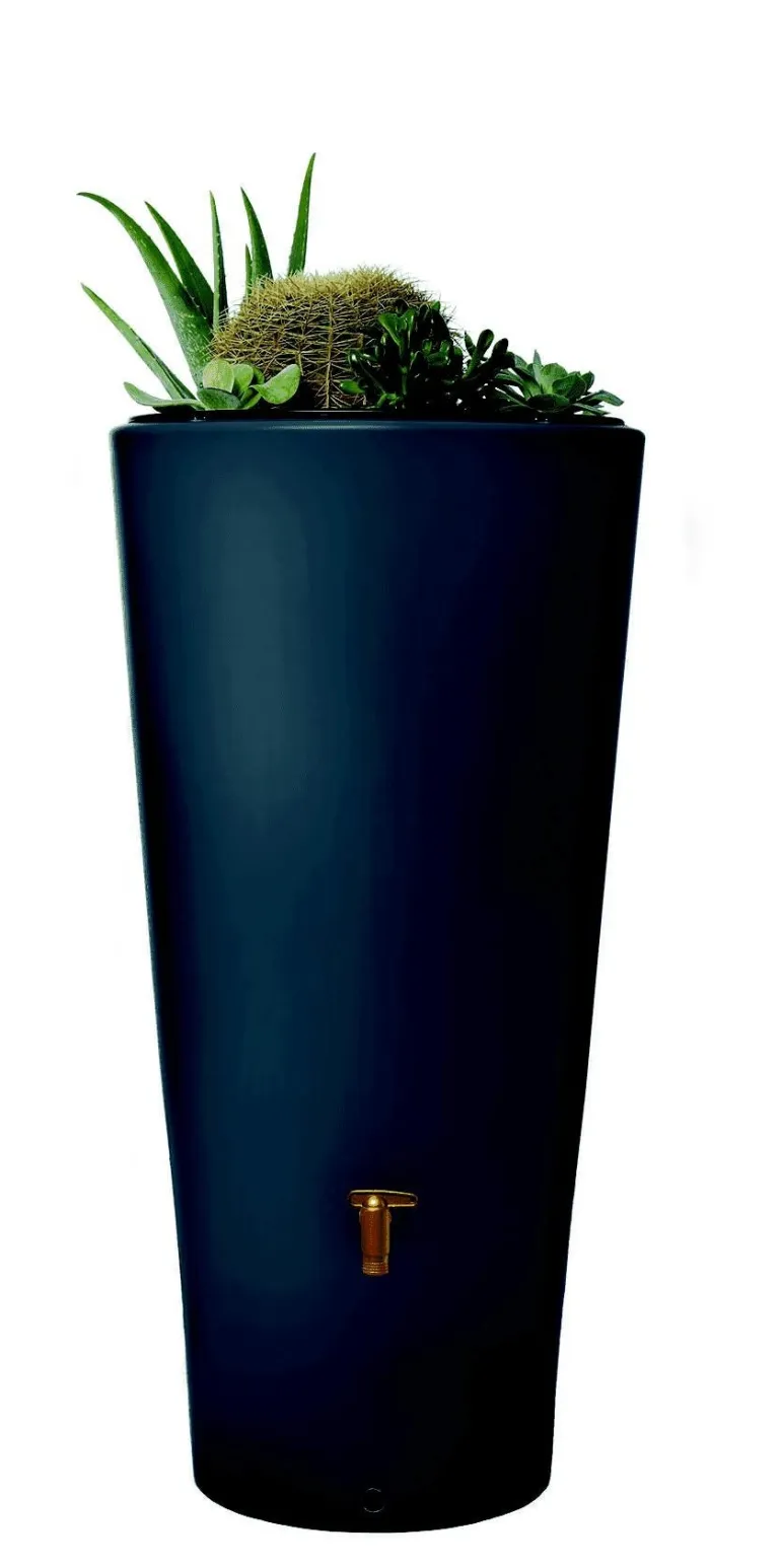 Récupérateur d'eau 4rain Vaso 2in1 graphite grey 220L