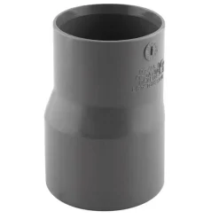Réduction excentrée PVC évacuation mâle/femelle Ø63x50